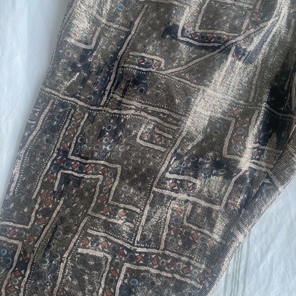 Isabel Marant for H&M gold silk pants - Picture 3 of 7